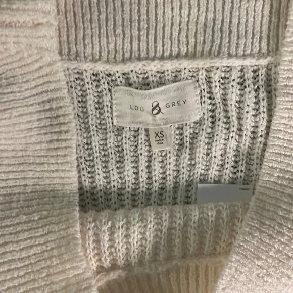 Lou & Grey Ivory Tunic Sweater Size XS - Picture 4 of 4